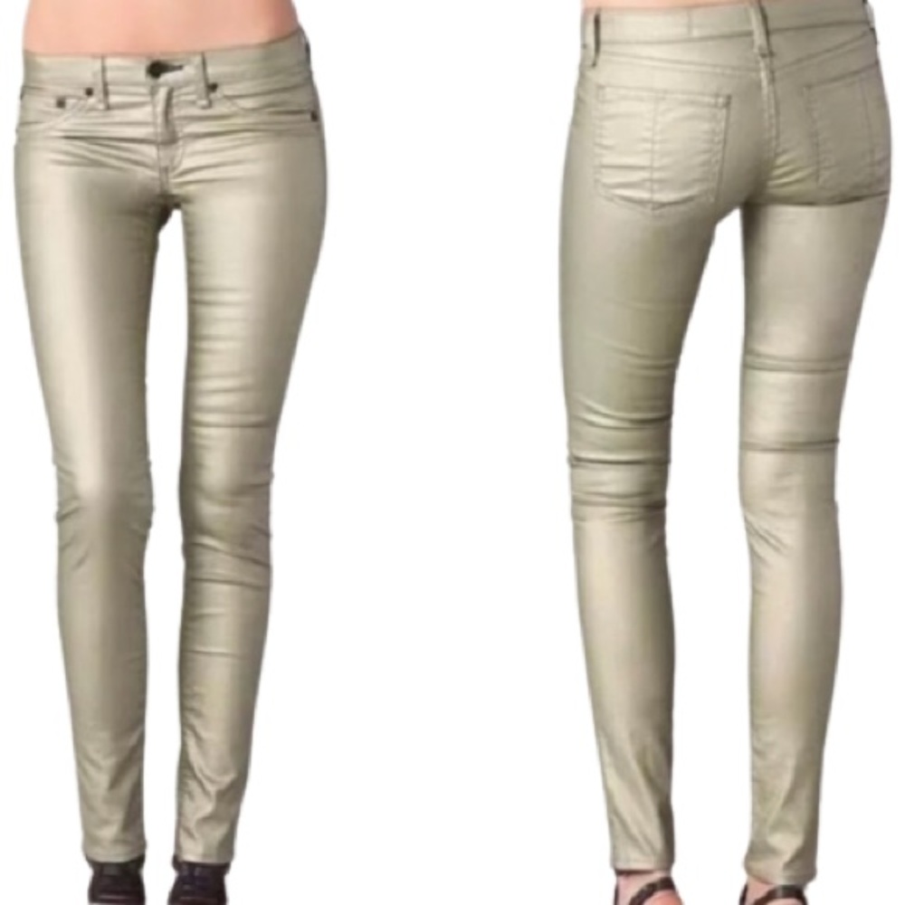 Rag & Bone Champagne Jeggings
